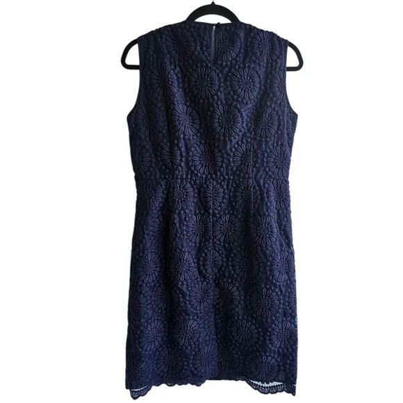 Boden Embroidered Organza Lace Dress - Women's Size 12 - Picture 11 of 16